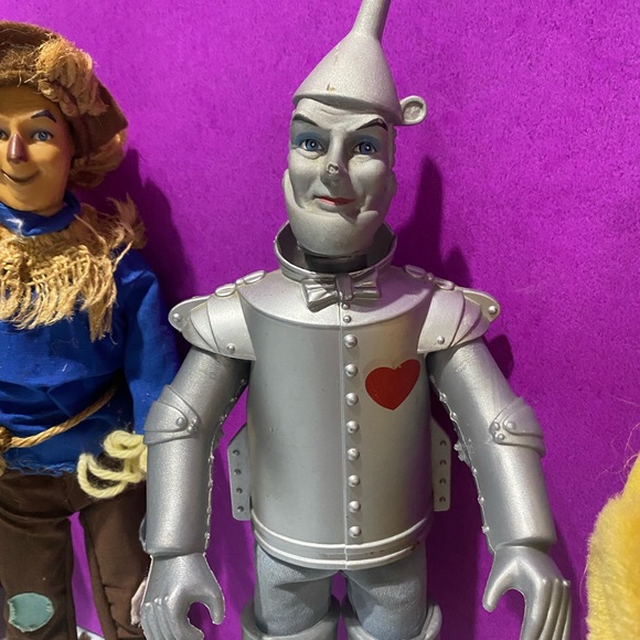 WIZARD OF OZ VINTAGE 1980s & 1990s COLLECTABLE POSABLE DOLL BUNDLE  OF 4  11.5” - Picture 11 of 16